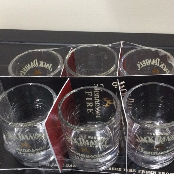 New 6 Jack Daniels Fire Shot Glass - Picture 2 of 7